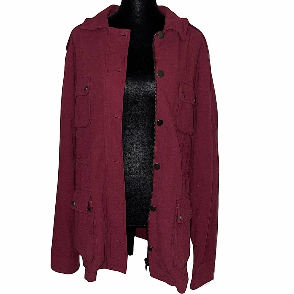 Blu Pepper urban outfitters Oversized utility jacket EUC L